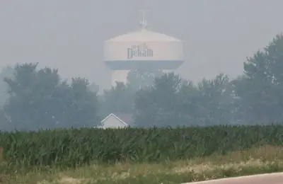 Wildfire smoke leads to air quality alert for northern Illinois