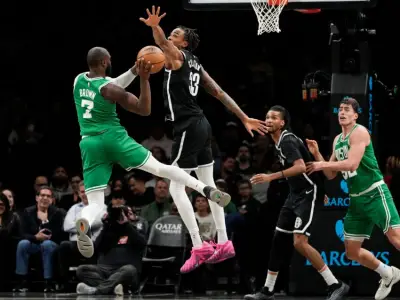 Jaylen Brown, Celtics beat Nets 113-99; above .500 for first time this season