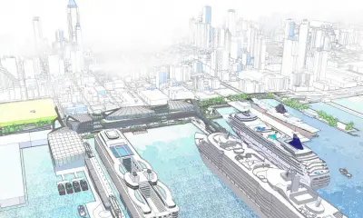 Bigger cruise ships coming to Manhattan's West Side under new piers plan