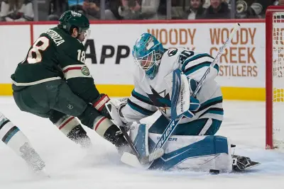 Collin Graf’s overtime goal gives Sharks comeback win over Minnesota Wild