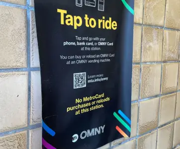 MTA says OMNY cards can’t be bought or loaded this weekend, but riders can still tap to pay fares