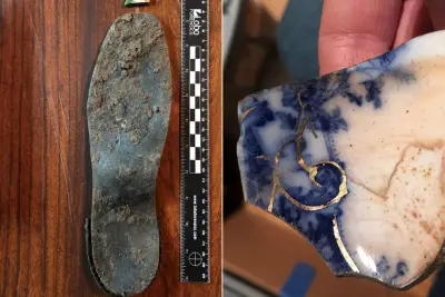 Coke bottle, military coin, pig's tooth: Thousands of surprises hid under Dumbo's streets