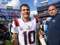 ‘That’s the way he plays the game’: Ty Law defended Drake Maye after injury scare
