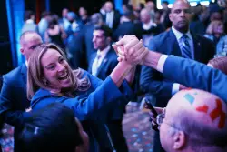 Mikie Sherrill becomes New Jersey’s second woman governor, securing a rare third term for her party