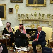 Trump Lauds M.B.S. During White House Visit and Dismisses Khashoggi’s Killing