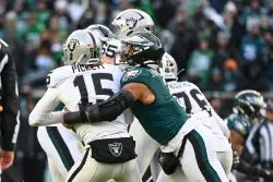 The Eagles held the Raiders to 75 yards on Sunday. Nine NFL teams have had that many yards on one play.