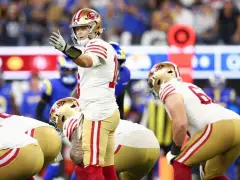 ‘Maybe he just had to wash the Patriot stink off him’: Colin Cowherd impressed with Mac Jones after 49ers’ TNF OT win