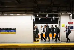 Man shot inside Penn Station on LIRR platform, NYPD says
