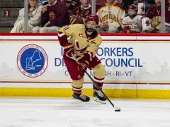 How James Hagens, other Bruins prospects fared in season opener between BC, Quinnipiac