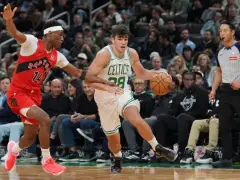 Payton Pritchard praises rookie Hugo Gonzalez’s game ahead of Celtics season opener