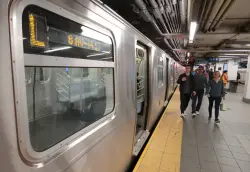 Police arrest man who allegedly shoved off-duty NYPD officer onto subway tracks