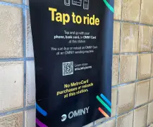 MTA says OMNY cards can’t be bought or loaded this weekend, but riders can still tap to pay fares