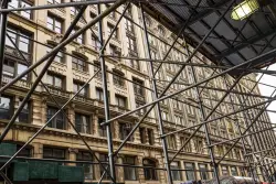 Early Addition: Upper West Side scaffolding almost lasted 20 years